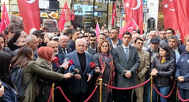 Vatan Partisi Heyetinden İstiklal Caddesi'ne Taziye Ziyareti