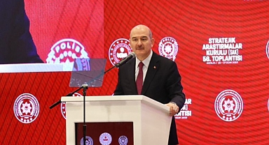 Bakan Soylu Stratejik Araştırmalar Kurulu Toplantısına Katıldı
