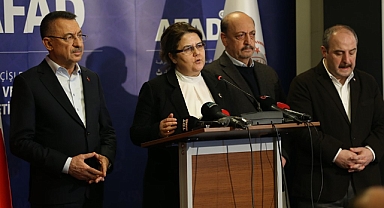 Bakan Derya Yanık Enkazdan Çıkarılan Çocuklarla İlgili Konuştu