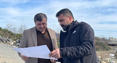 Başkan Şenlikoğlu Doğu Park Ve Galericiler Sitesi'ndeki Çalışmaları İnceledi