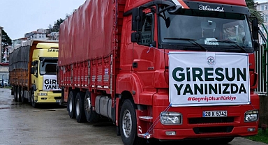Giresun Afetin Yaralarını Sarmak İçin Seferber Oldu