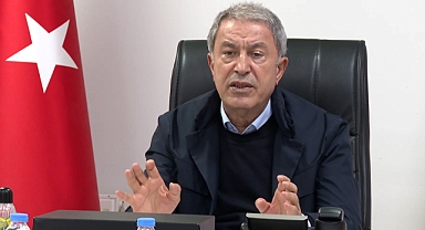 Hulusi Akar'dan Deprem ve Terörle Mücadele Mesajı