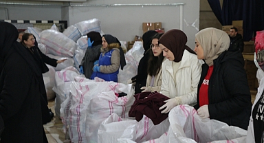 Of'ta Yardım Toplama İşlemi Sürüyor 