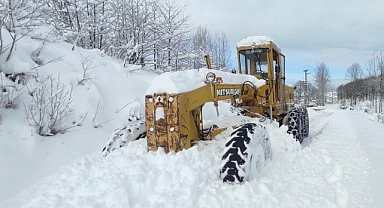 Ordu'nun Yüksek Kesimleri Beyaza Büründü