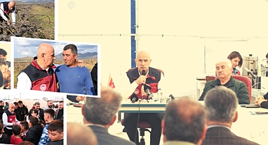 Bakan Kirişçi Hatay'da Çiftçilerle Bir Araya Geldi