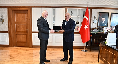 Başkan Zorluoğlu Çek Cumhuriyeti Ankara Büyükelçisi Vacek'i Ağırladı