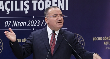 Bakan Bozdağ Çocuk Görüşme Merkezi Toplu Açılış Töreninde Konuştu