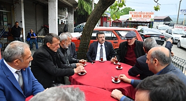 Başkan Genç Kırsal Mahallelerde Vatandaşları Dinledi