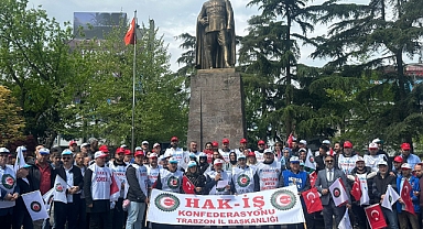 Hak-İş 1 Mayıs Nedeniyle Basın Açıklaması Yaptı