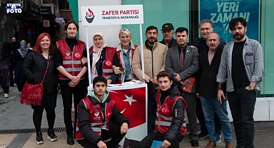 Zafer Partisi Trabzon'da Seçim Çalışmalarına Devam Ediyor