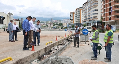 Başkan Eroğlu Behzat Deresi'ndeki Çalışmaları Yerinde İnceledi
