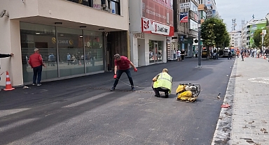 Maraş Caddesi'nde Yenileme Çalışmaları Devam Ediyor