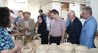 Of Halk Eğitim Merkezi Yıl Sonu Sergisi Açıldı