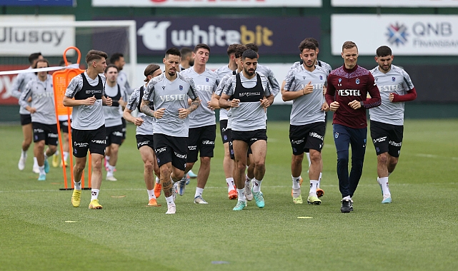 Trabzonspır Alanyaspor Maçı Hazırlıkları Sürüyor