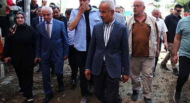 Bakan Uraloğlu Selden Etkilenen Giresun'u Ziyaret Etti