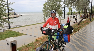 Çorum'dan Trabzon'a Eren Bülbül İçin Pedal Çevirdi