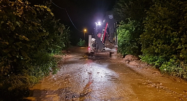 Trabzon'da Sağanak Hayatı Olumsuz Etkiledi