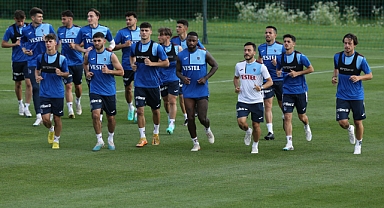 Trabzonspor Slovenya'da Günü Çift Antrenmanla Tamamladı