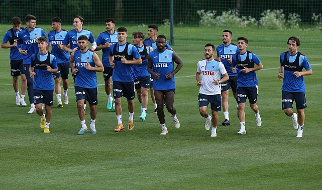 Trabzonspor Slovenya'da Günü Çift Antrenmanla Tamamladı