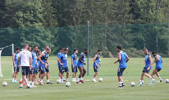 Trabzonspor'un Slovenya Kampı Devam Ediyor