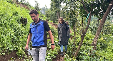 AFAD Ekipleri Rize'de Şiddetli Yağış Nedeniyle Boşaltılan Evleri İnceledi