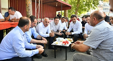 Başkan Zorluoğlu Akçaabat'ta Esnaf ve Vatandaşlarla Buluştu