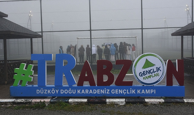 Düzköy Doğu Karadeniz Gençlik Kampı 128 Öğrenciyi Ağırladı