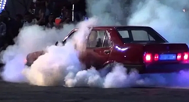 Trabzon'da Drift Yapan Sürücüye 20 Bin TL Ceza