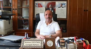 Uzungöl Muhtarı Mehmet Öztürk Yapılması Planlanan Projeleri Karadeniz Havadis'e Anlattı