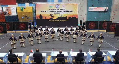 Halk Oyunları Kulüpler Arası Grup Yarışması Samsun'da Yapıldı