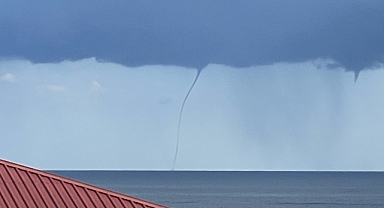Rize'de Denizde Hortum Çıktı
