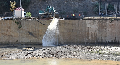 Trabzon'da Ana İsale Hattında Patlama Meydana Geldi
