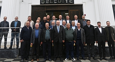 Araklı Belediye Başkanı Çebi, Muhtarlarla Buluştu