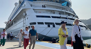 Astoria Grande Kruvaziyeri 788 Yolcusuyla Amasra'ya Demirledi