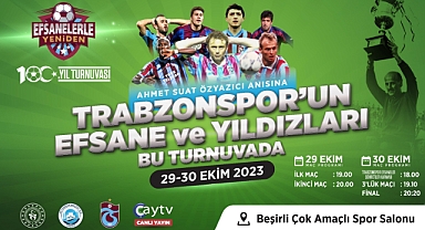 Cumhuriyet'in 100. Yılında Trabzonspor'un Efsaneleri ve Şöhretler Karşı Karşıya Gelecek