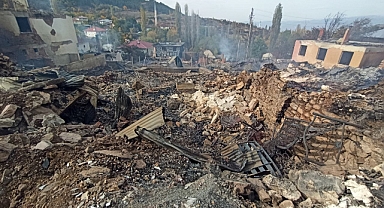 Tosya'da 47 Köy Evini Etkileyen Yangın Söndürüldü