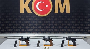 Trabzon'da Kaçak Silah Operasyonunda 2 Kişi Yakalandı