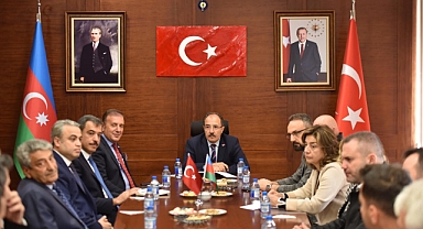 Trabzon Ticaret ve Sanayi Odası Heyeti Bakü'de Temaslarda Bulundu