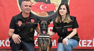 Yetiştirdiği K9 Köpeğiyle Arama Kurtarma Çalışmalarına Katılıyor