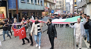 Trabzonspor Taraftar Dernekleri İsrail'i Protesto Etti