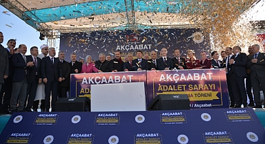 Akçaabat Adalet Sarayı'nın Temeli Törenle Atıldı