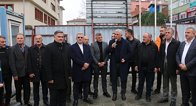 Of'ta Kentsel Dönüşüm Kapsamında Temel Atma Töreni Yapıldı