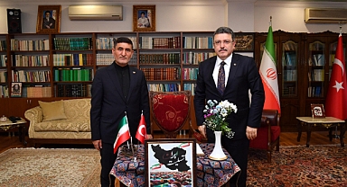 Başkan Genç'ten Başkonsolos Mohebati’ye Taziye Ziyareti