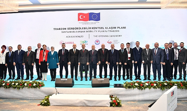 Trabzon Sürdürülebilir Kentsel Ulaşım Planı'nın Startı Verildi