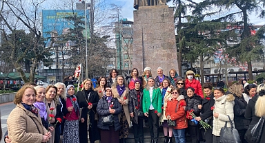 CHP Trabzon 8 Mart Dünya Kadınlar Günü Nedeniyle Basın Açıklaması Yaptı