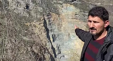 Ocaklı Halkından Taş Ocağına Tepki