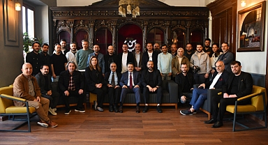 Başkan Genç Trabzon Gazeteciler Cemiyetini Ziyaret Etti