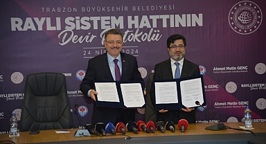Hafif Raylı Sistem Projesi İçin Protokol İmzalandı