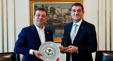 Başkan Fuat Köse İBB Başkanı Ekrem İmamoğlu'nu Ziyaret Etti