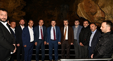 Başkan Genç Çal Mağarası'nı Ziyaret Etti